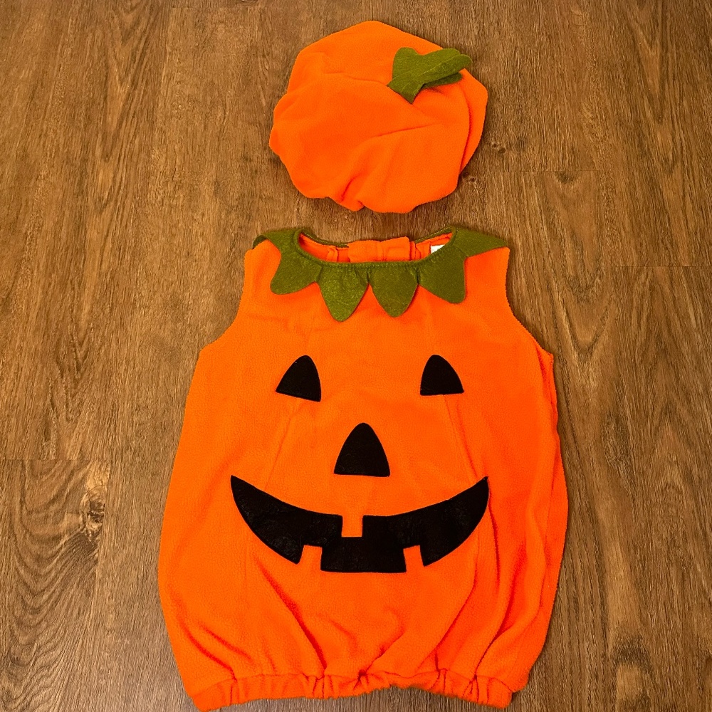 Toddler Pumpkin Halloween Costume - 2T-3T (Pottery Barn Kids)